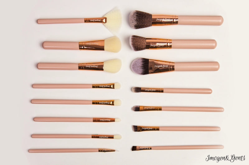 Imogen's makeup brushes